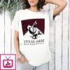 Texas A And M Rough Tough Real Stuff Bull Rider Retro T-Shirt