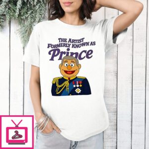 The Artist Formerly Known As Prince Andrew Caricature T-Shirt The Artist Formerly Known As Prince Andrew Caricature T-Shirt