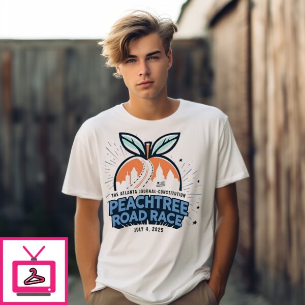 The Atlanta Journal-Constitution Peachtree Road Race 2025 T-Shirt
