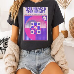 The Head And The Heart October 11 2025 Nashville Poster T-Shirt