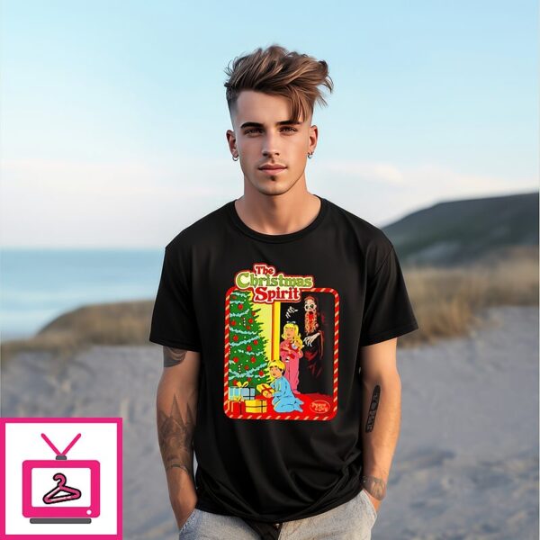 The Horror Christmas Spirit Retro T-Shirt