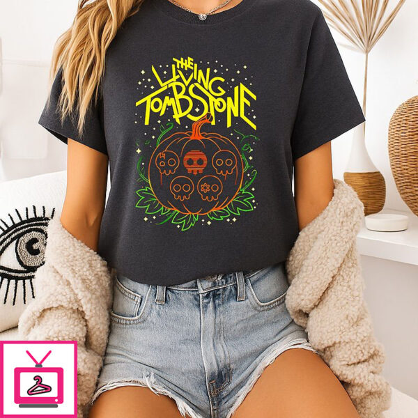 The Jack O’lantern The Living Tombstone Halloween 2025 T-Shirt