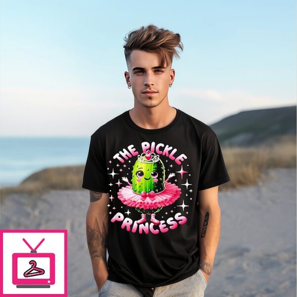 The Pickle Princess Ballet Pink T-Shirt