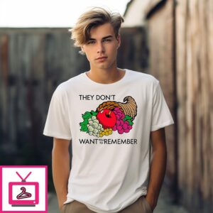 They Don’t Want You To Remember Thanksgiving T-Shirt