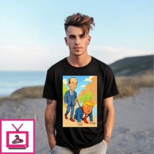 Time For Your Daily Walk Donald Trump Carton Meme T-Shirt