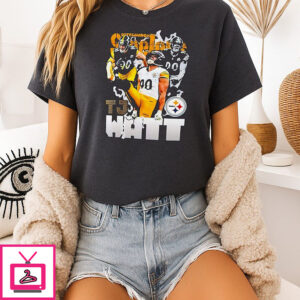 Tj Watt Pittsburgh Steelers Player Graphic T-Shirt