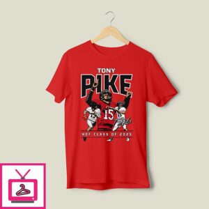 Tony Pike Hof Class Of 2025 T-Shirt