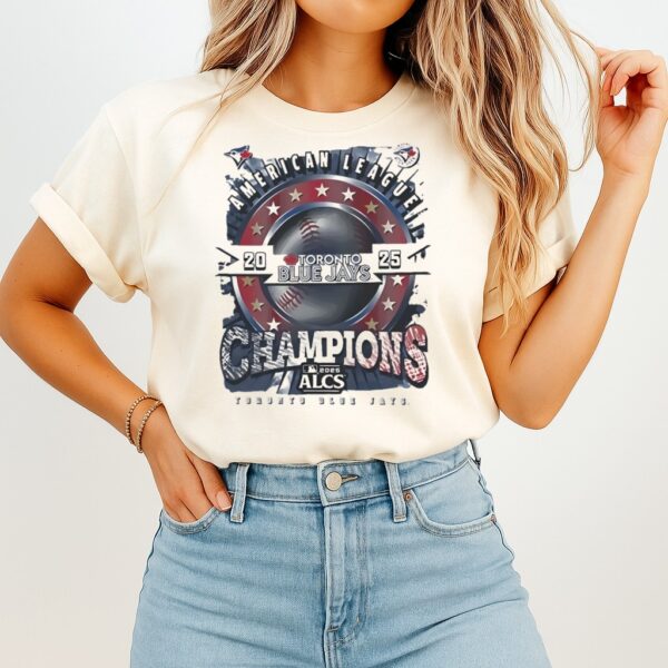 Toronto Blue Jays ’25 American League Champions Vintage T-Shirt
