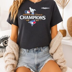 Toronto Blue Jays American League Champions 2025 Locker Room T-Shirt