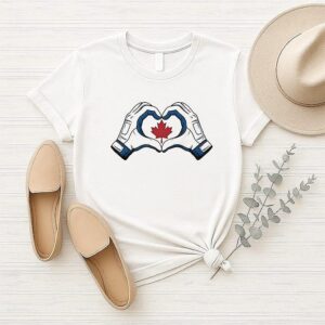 Toronto Blue Jays Canada Heart Hands T-Shirt