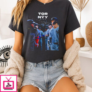 Toronto Blue Jays Vs New York Yankees 2025 Alds Matchup T-Shirt