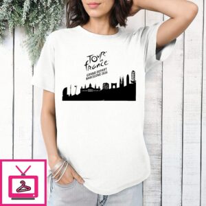 Tour De France Grand Départ Barcelone 2026 Art T-Shirt