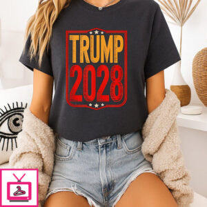 Trump 2028 President Vintage T-Shirt