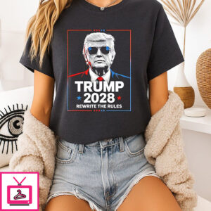 Trump 2028 Rewrite The Rules T-Shirt