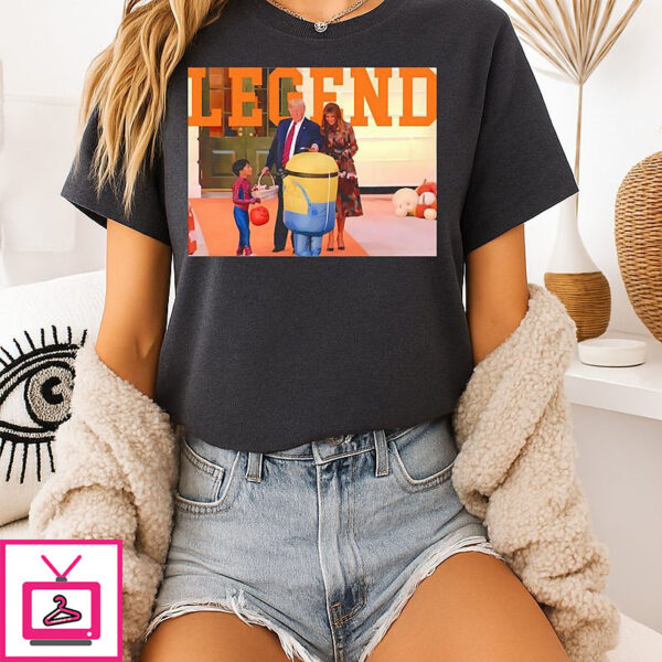 Trump Trick Or Treat Legend Halloween T-Shirt