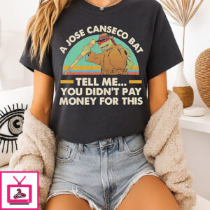 Turtle A Jose Canseco Bat Tell Me You Didn’t Pay Money For This Vintage T-Shirt