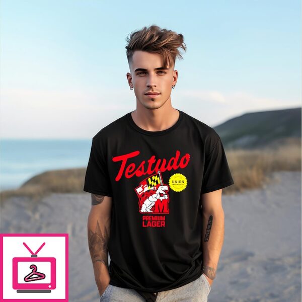 Union Craft Brewing &amp Maryland Terrapins Testudo Premium Lager T-Shirt