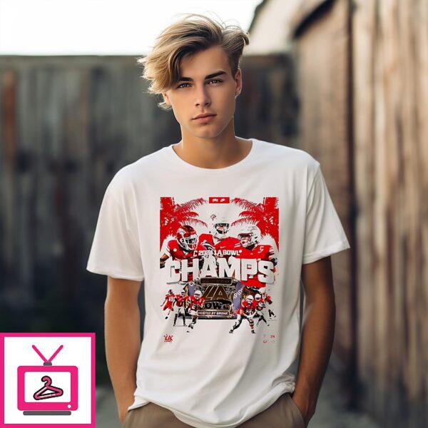 Unlv Rebels 2024 La Bowl Champions Hosted By Gronk T-Shirt