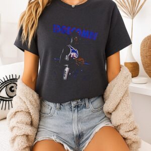 V. J. Edgecombe Philadelphia 76ers NBA Player Graphic T-Shirt V. J. Edgecombe Philadelphia 76ers NBA Player Graphic T-Shirt