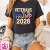 Veterans For Trump 2028 T-Shirt
