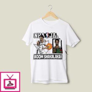 Victor Wembanyama San Antonio Spurs NBA Jam Boom Shakalaka Classic Video Game T-Shirt Victor Wembanyama San Antonio Spurs NBA Jam Boom Shakalaka Classic Video Game T-Shirt