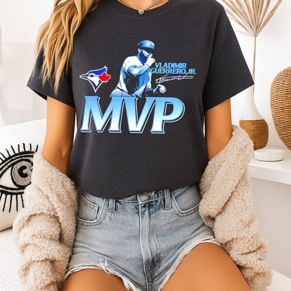 Vladimir Guerrero Jr. Toronto Blue Jays 2025 American League Championship Series Mvp T-Shirt