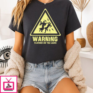 Warning Slasher On The Loose T-Shirt