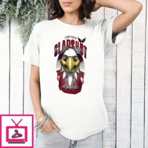 Washington Capitals Slapshot Mascot Graphic T-Shirt