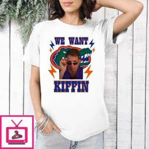 We Want Lane Kiffin Florida Gators Graphic T-Shirt