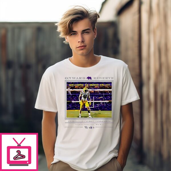Whit Weeks Lsu Tigers Onward Reserve Linebacker 40 T-Shirt