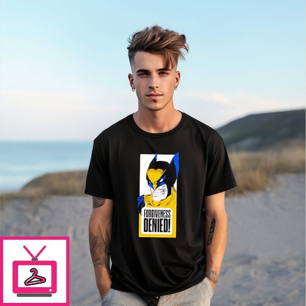 Wolverine Forgiveness Denied Vintage T-Shirt