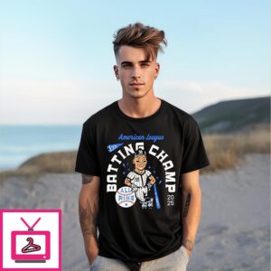 Yankees Aaron Judge Batting Champ All Rise 2025 American League T-Shirt Yankees Aaron Judge Batting Champ All Rise 2025 American League T-Shirt