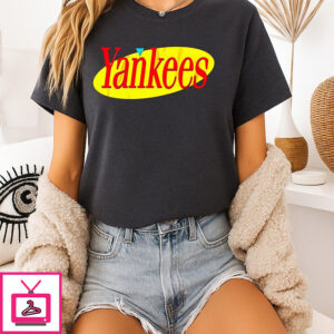 Yankees Nyy Seinfeld Logo T-Shirt Yankees Nyy Seinfeld Logo T-Shirt