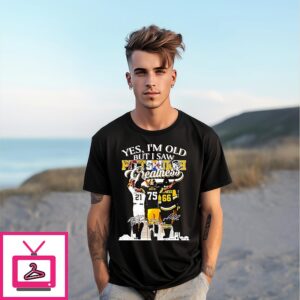 Yes I’m Old But I Saw Pittsburgh Steelers Greatness Signatures T-Shirt Yes I’m Old But I Saw Pittsburgh Steelers Greatness Signatures T-Shirt