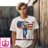 Zach Bryan The Fading Of The Red White And Blue American Flag T-Shirt
