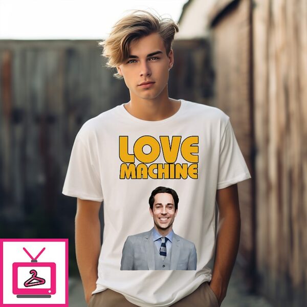 Zachary Levi Love Machine Raglan