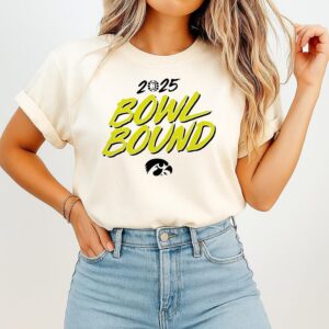 2025 Bowl Bound Iowa Hawkeyes Football T-Shirt