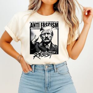 Anti Fascism Anti Trump Maga Resist Political T-Shirt