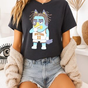 Bluey Jalen New York Knicks T-Shirt