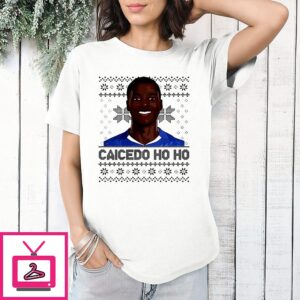 Caicedo Ho Ho Moises Caicedo Christmas Ugly T-Shirt