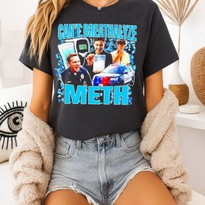 Can’t Breathalyze Meth Ice Graphic T-Shirt