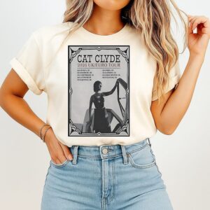 Cat Clyde 2026 UK EU Tour Poster T-Shirt