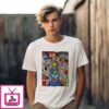 Cat Hand Drawn Sport T-Shirt