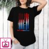 Charlie Kirk Great American Patriot Patriotic USA Flag T-Shirt