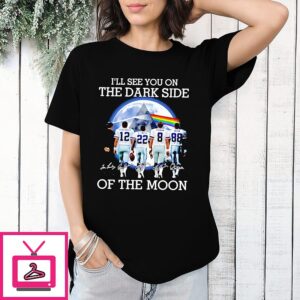 Dallas Cowboys X Pink Floyd I’ll See You On The Dark Side Of The Moon T-Shirt