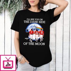 Denver Broncos X Pink Floyd I’ll See You On The Dark Side Of The Moon T-Shirt