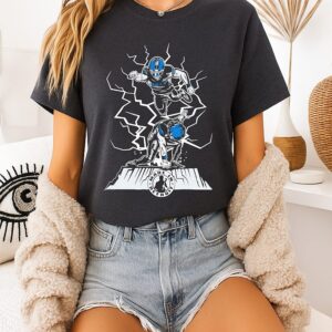 Detroit Lions Player Football Lightning T-Shirt