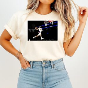 Detroit Pistons Cade Cunningham No 2 Fly Photo T-Shirt