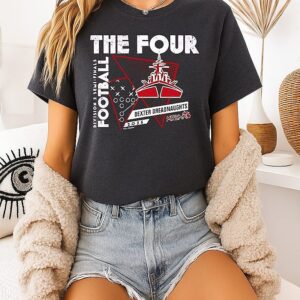 Dexter Dreadnaughts The Four 2025 Mhsaa Football D2 Finals T-Shirt