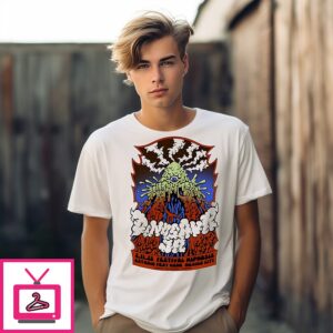 Dinosaur Jr. At Hipnosis Festival 2025 Estadio Fray Nano Mexico City Poster T-Shirt